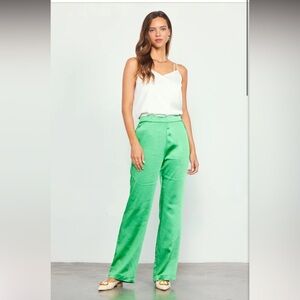 Skies are Blue - Green Women's Pants